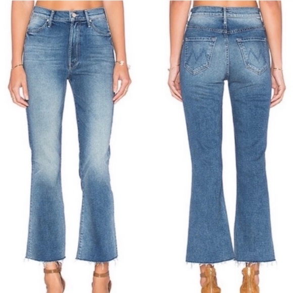 Mother Denim Hustler Ankle Fray in Smoke’ Em - Picture 2 of 13